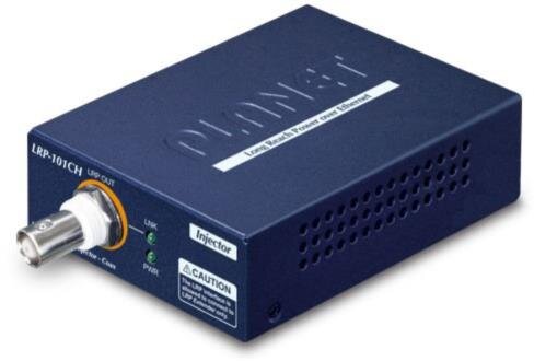 1Port Long Reach POE over Coax Extender Kit/Single