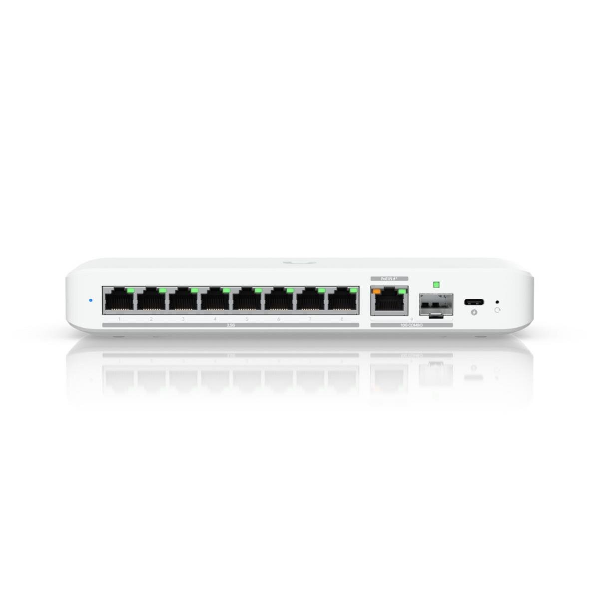 UniFi Flex Mini 2.5 Gigabit 8-Port Kompakt-Switch, PoE-In