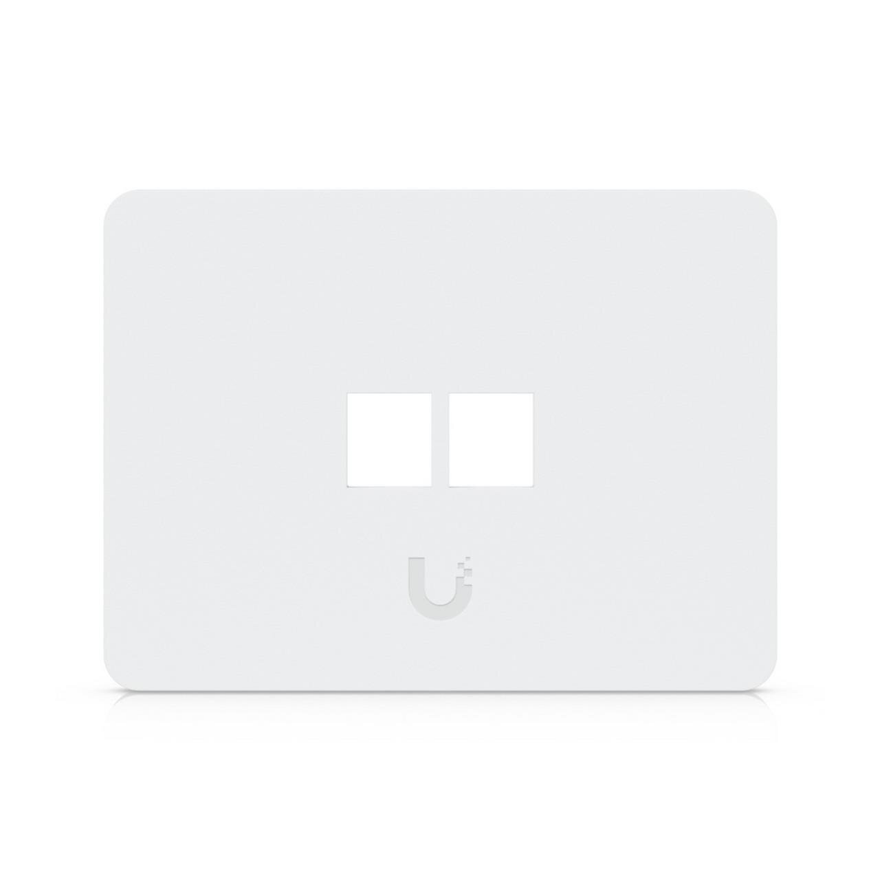 Universelle, lackierbare Keystone-Wandplatte, 2 Port, horizontal, 4er-Pack