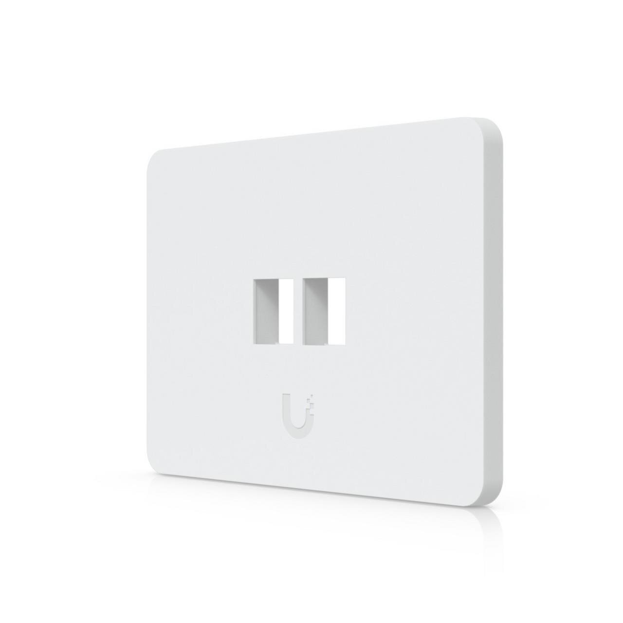 Universelle, lackierbare Keystone-Wandplatte, 2 Port, horizontal, 4er-Pack