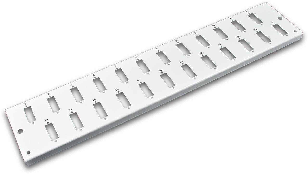 Frontplatte 48-ST, für PREMIUM/STANDARD, 2HE