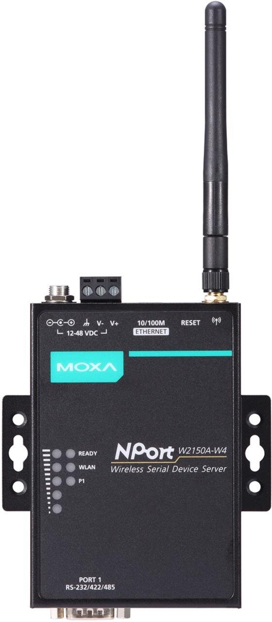 NPort® W2150A-W4/W2250A-W4 RS-232/422/485-zu-WiFi Device Server