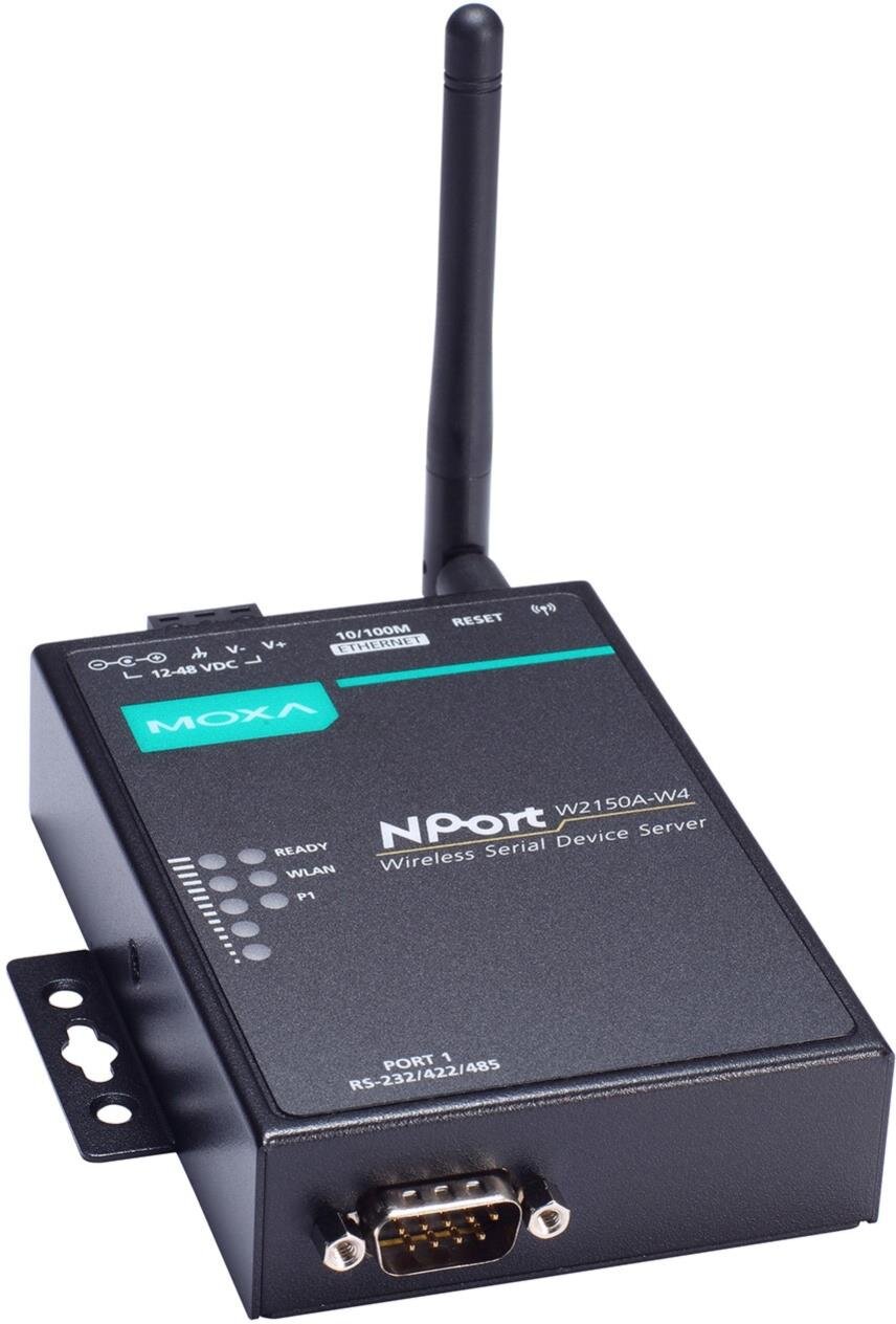 NPort® W2150A-W4/W2250A-W4 RS-232/422/485-zu-WiFi Device Server