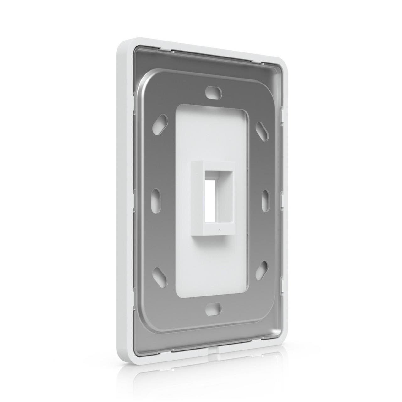Universelle, lackierbare Keystone-Wandplatte, 1 Port, vertikal, 4er-Pack