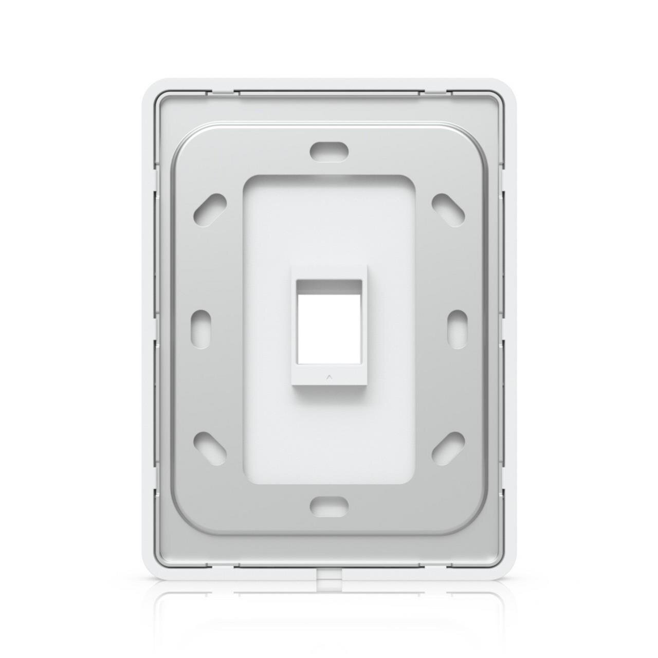 Universelle, lackierbare Keystone-Wandplatte, 1 Port, vertikal, 4er-Pack