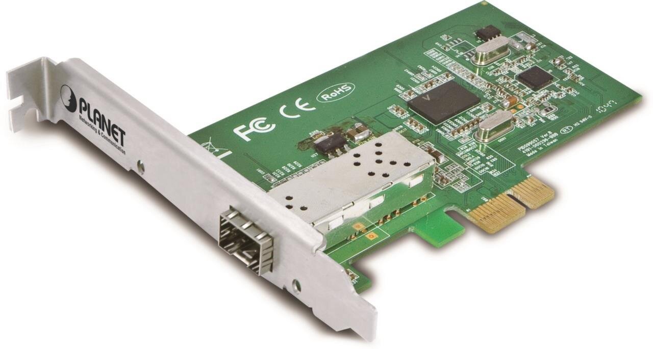 1000Base-SX / LX SFP PCI Express Fiber Adapter