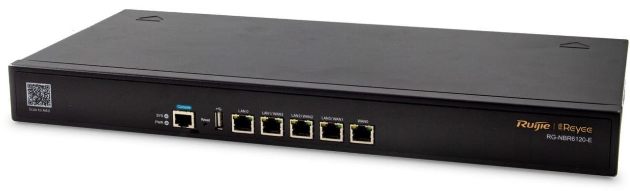 High-performance Cloud Managed Security Router, 200 Clients, 500 Mbps, 5x Gbit