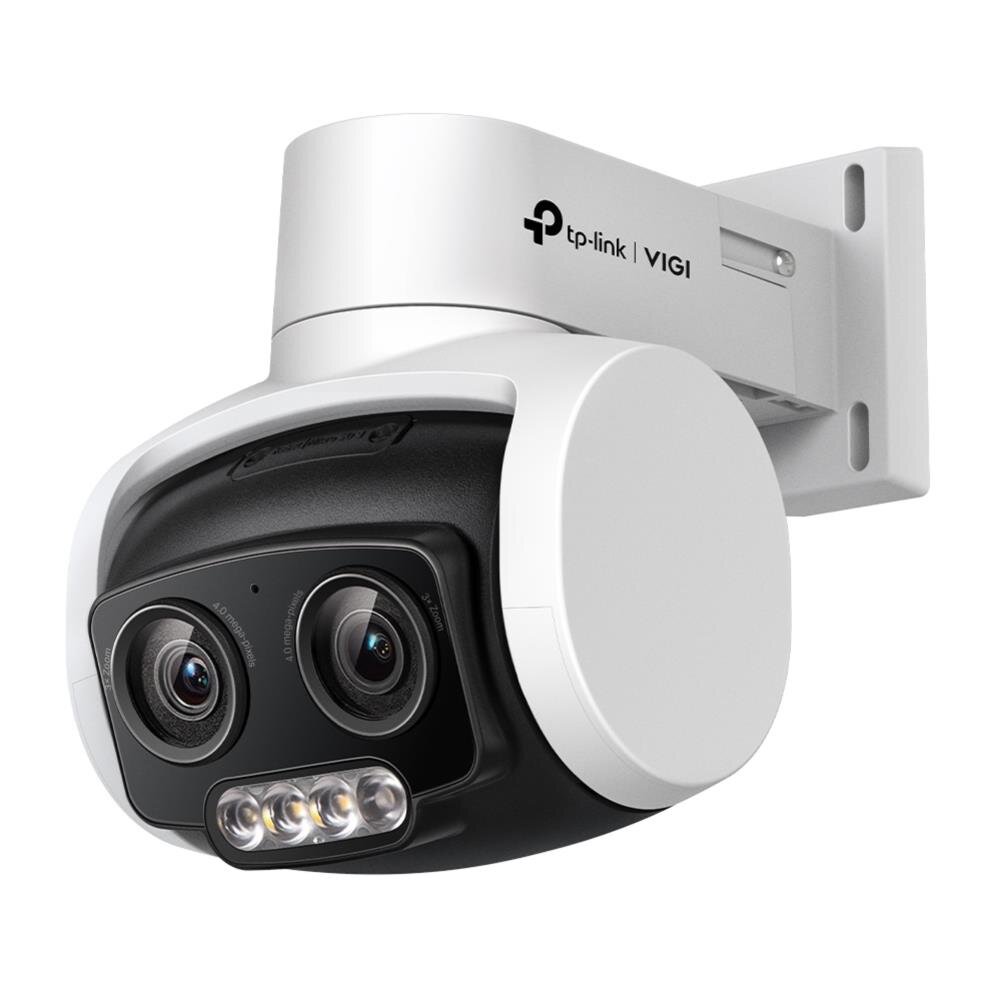 VIGI 4MP Outdoor Full-Color Dual-Lens varifokale Pan Tilt Netzwerk Kamera