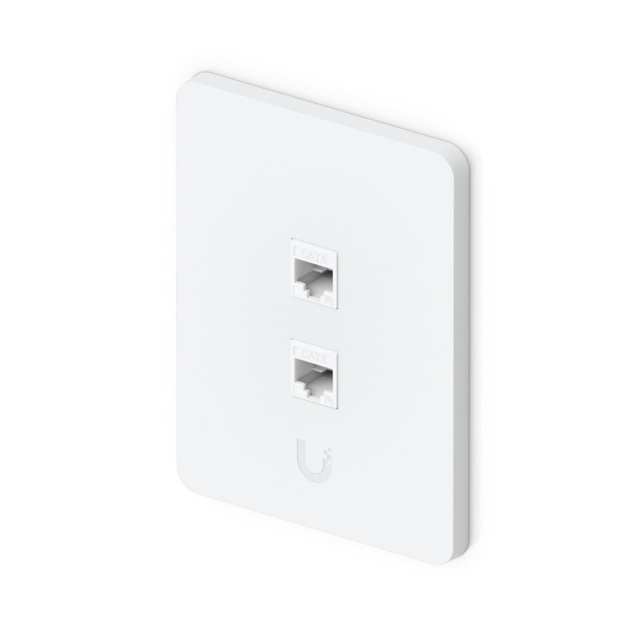 Universelle, lackierbare Keystone-Wandplatte, 2 Port, vertikal, 4er-Pack