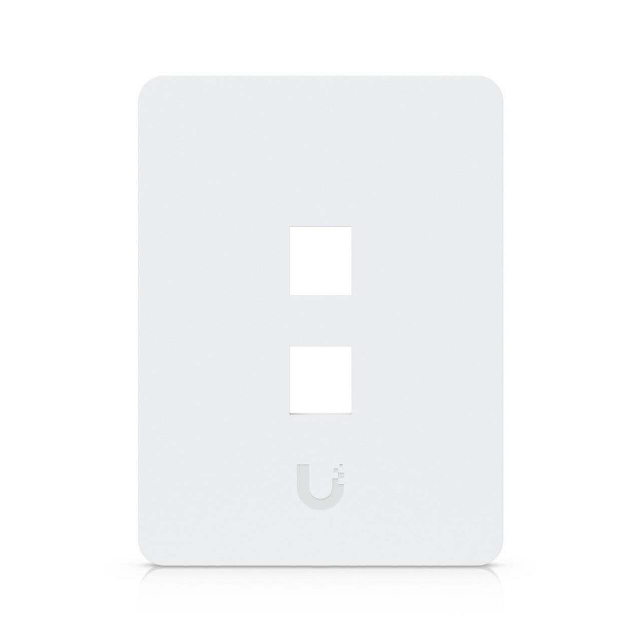 Universelle, lackierbare Keystone-Wandplatte, 2 Port, vertikal, 4er-Pack