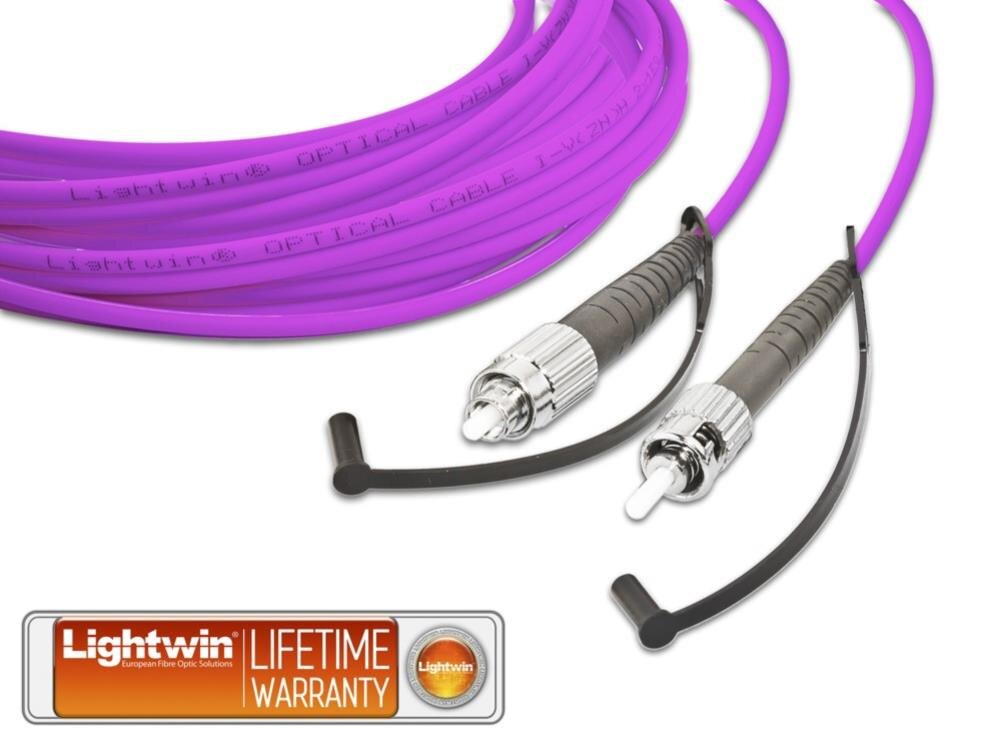 High Quality Simplex LWL Patchkabel, MM OM4, FC - ST 