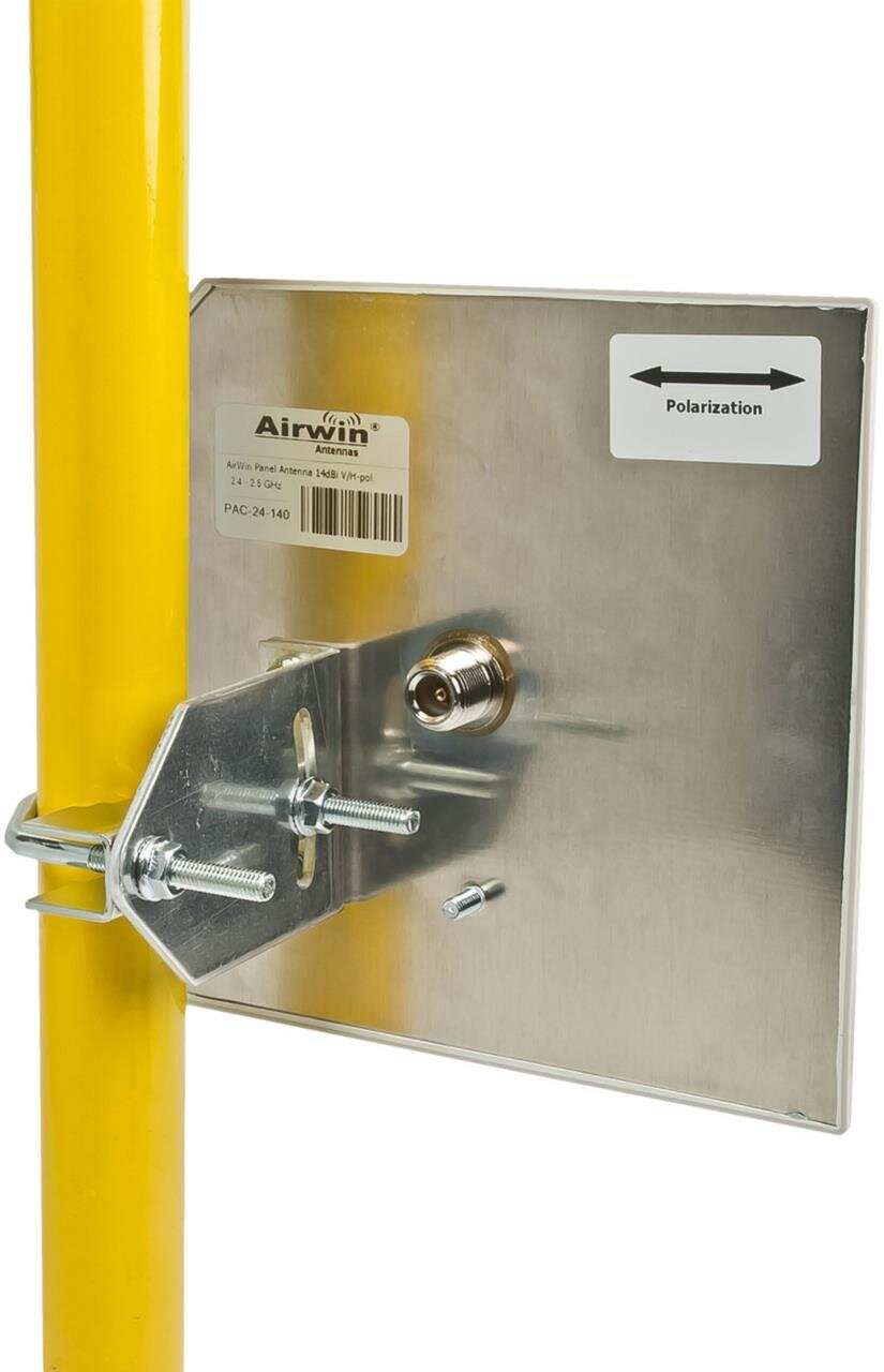 19 dBi Flatpanelantenna for 5 GHz- Tilt set included