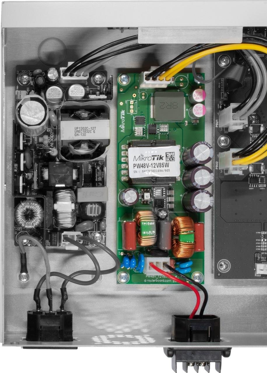 ±48V Open Frame Netzteil mit 12V 7A Output, für R2 CCR Router