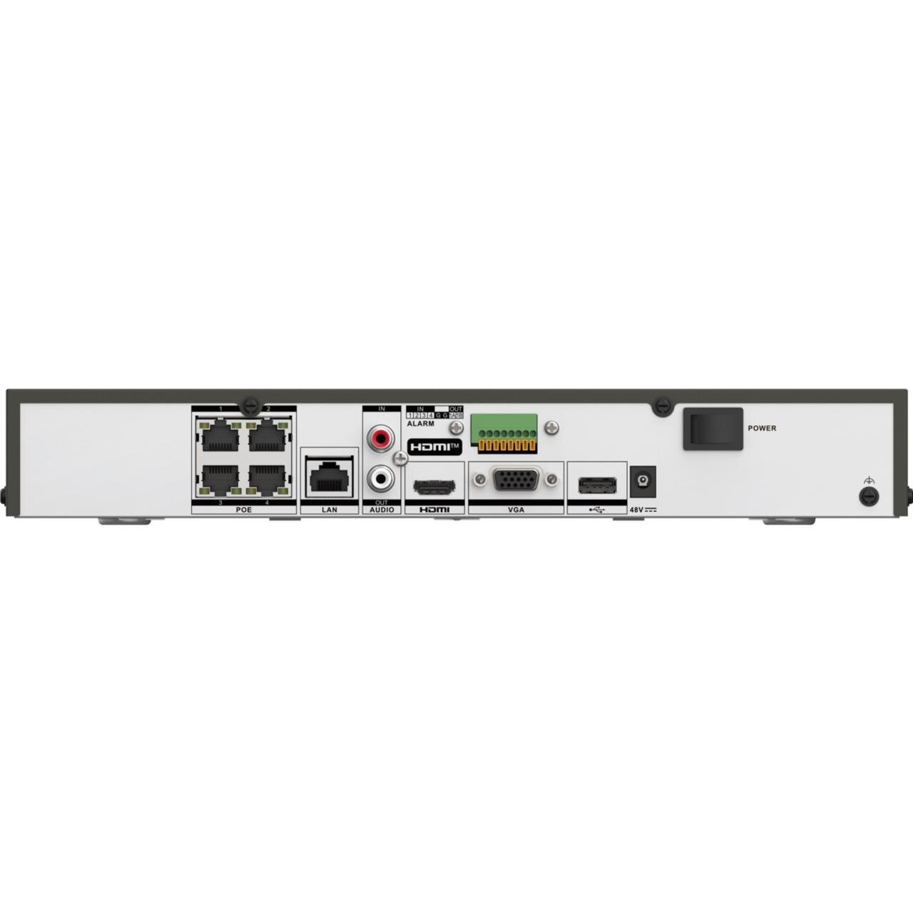 DS-7608NXI-K1/4P/VPro - 4-Kanal PoE NVR, AcuSeek K/VPro Serie, 1HE