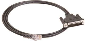 8pin RJ45 to male DB25 connection cable, 150cm, for