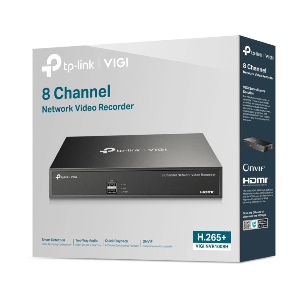 VIGI 8 Kanal Netzwerk Video Rekorder