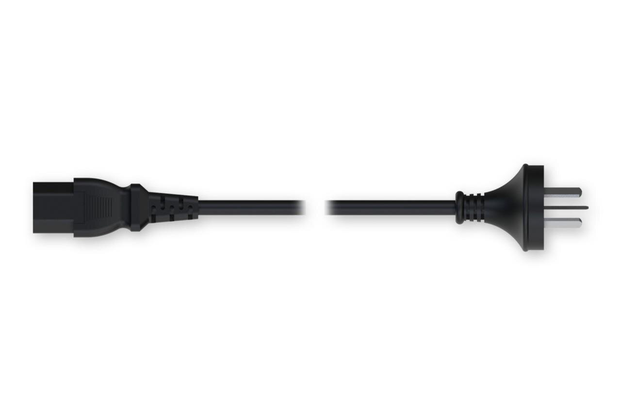 Stromkabel, AU, Type I Stecker auf C13 Stecker