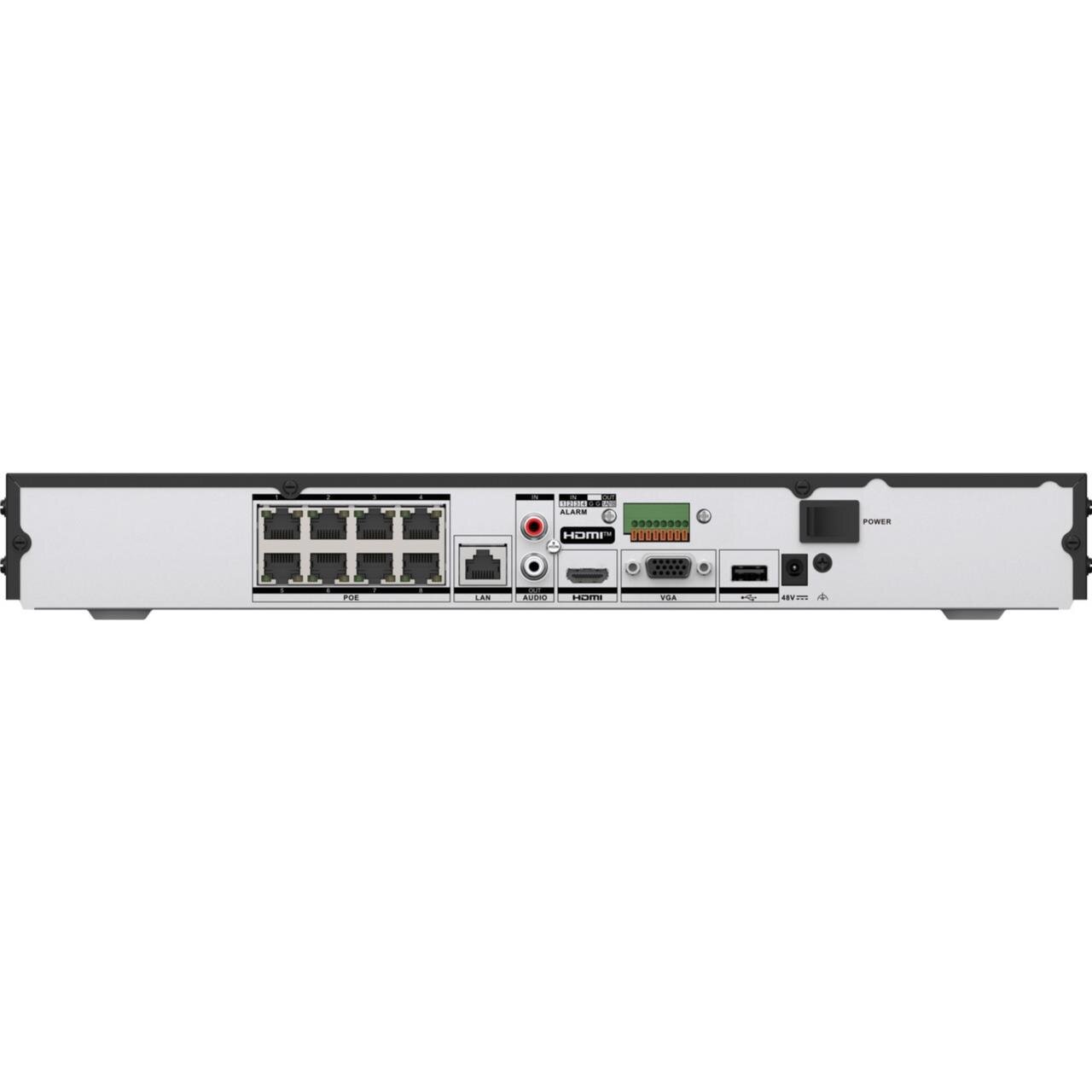 DS-7608NXI-K2/8P/VPro - 8-Kanal PoE NVR, AcuSeek K/VPro Serie, 1HE
