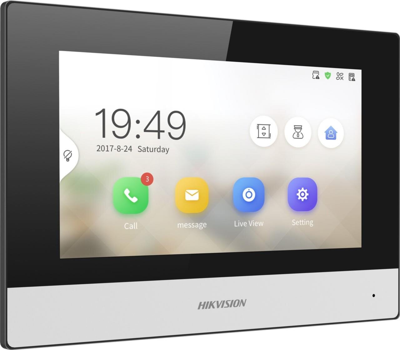 DS-KH6320Y-WTE2(O-STD) - Video Indoor Sprechstelle mit 7