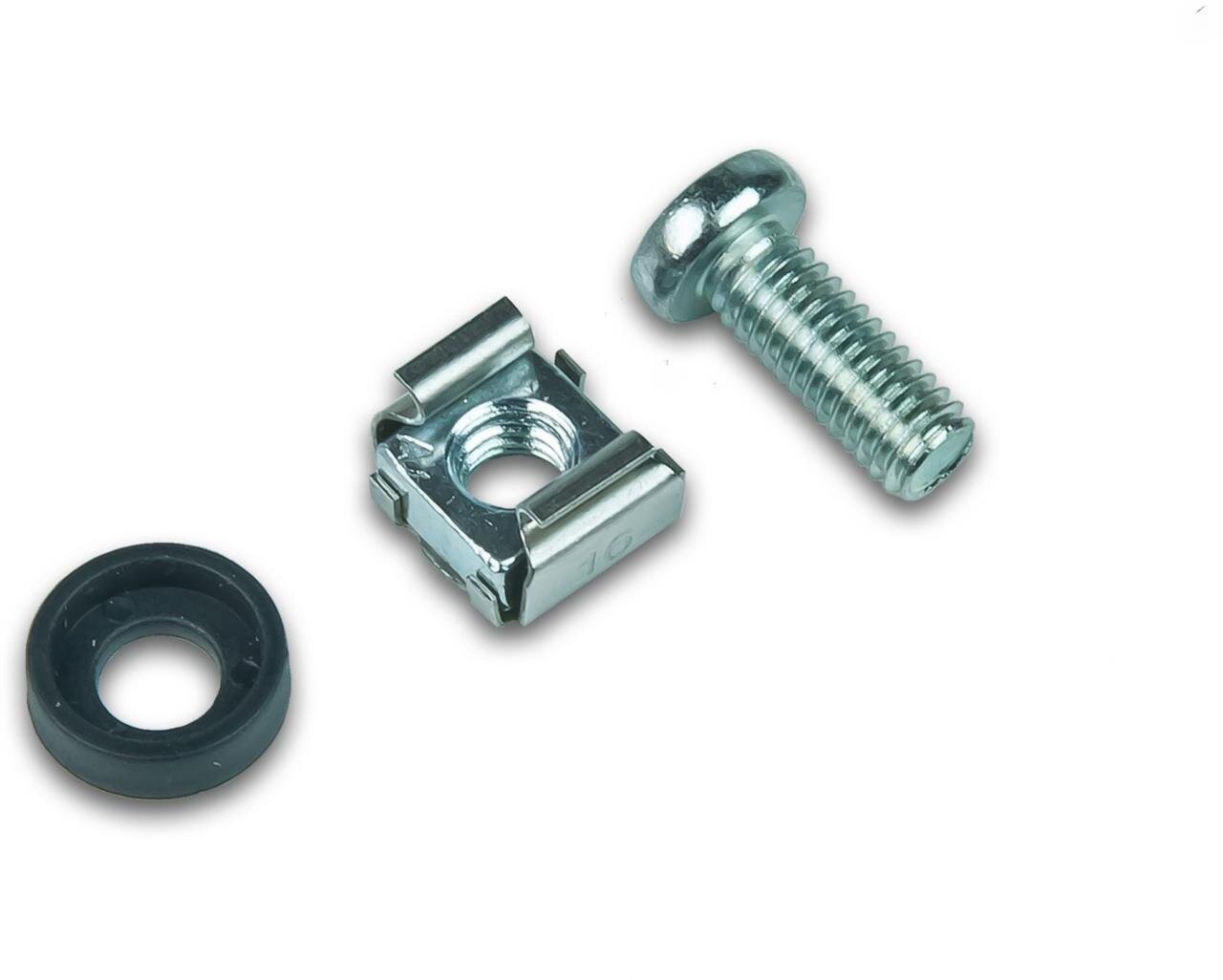 Käfigmuttern-Set, M6, 4 / 20 / 50 Sets-Packung 