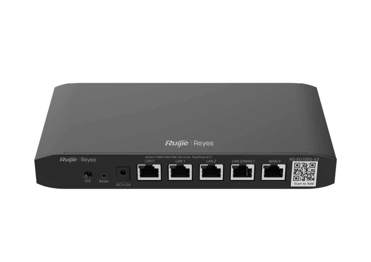 Reyee Cloud Managed Router Router, 5x Gbit, SNMP, 600 Mbps