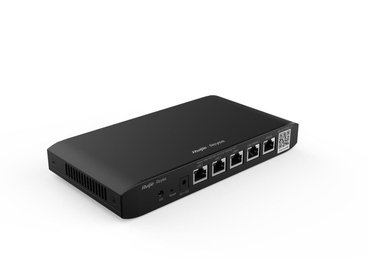 Reyee Cloud Managed Router Router, 5x Gbit, SNMP, 600 Mbps