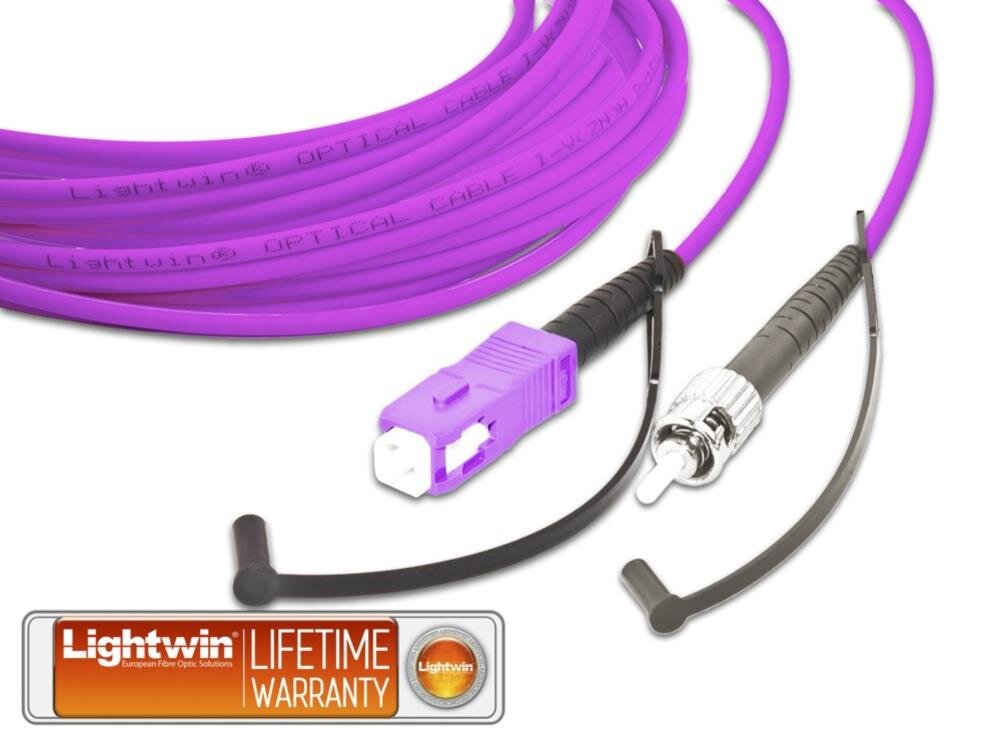 High Quality Simplex LWL Patchkabel, MM OM4, SC - ST 