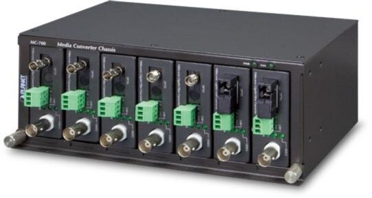 1-Channel 4-in-1 Video over Gigabit Fiber, FC, Kit (VF-102G-T + VF-102G-R)