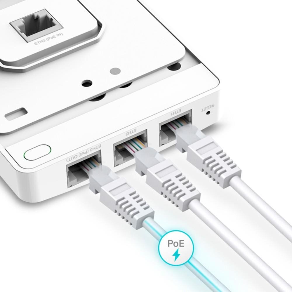 AX1800-Dualband-Wi-Fi 6-Accesspoint für Wandmontage