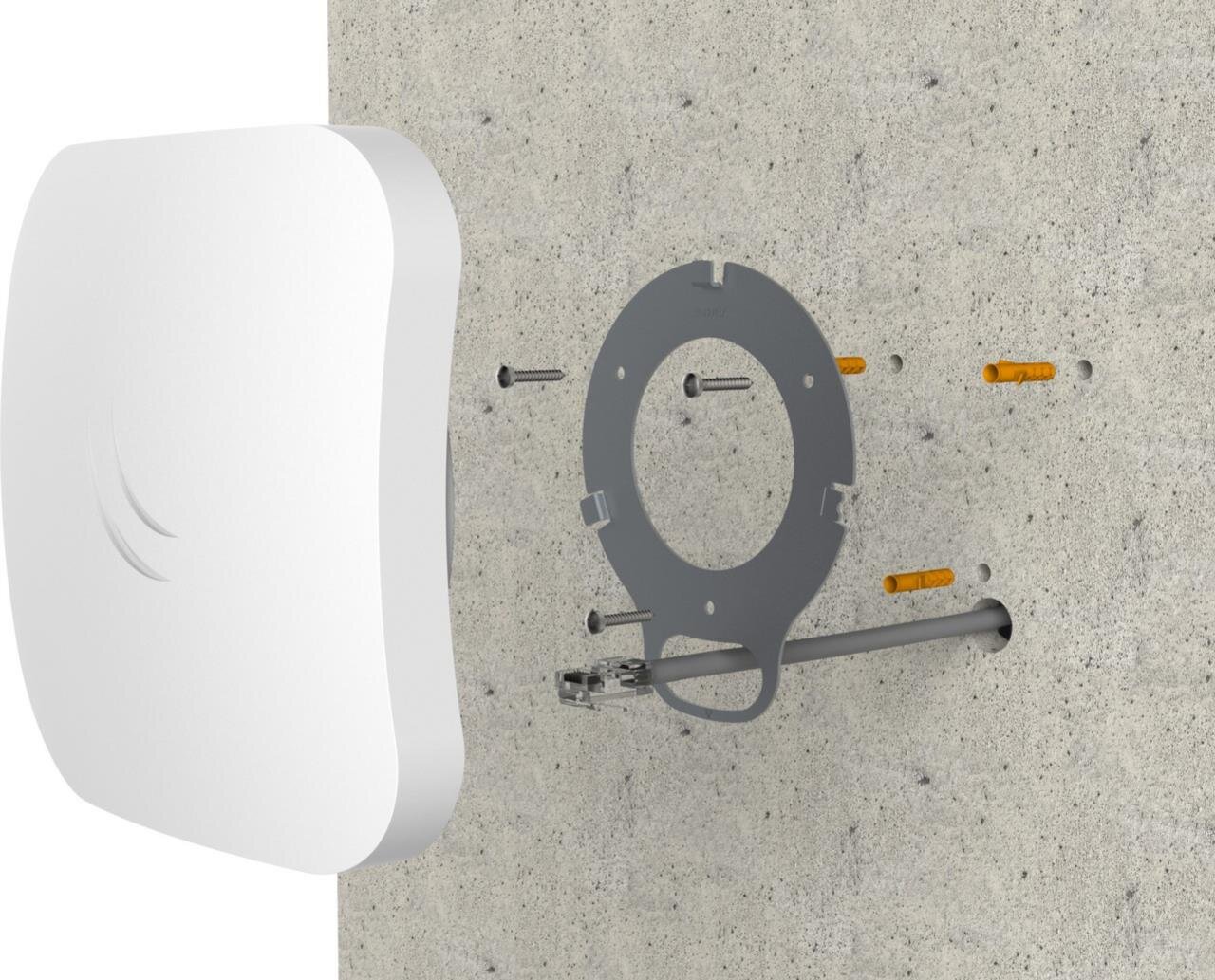 cAP AC Dual-Band 2.4 / 5 GHz Wireless Access Point, 2x LAN, PoE Output