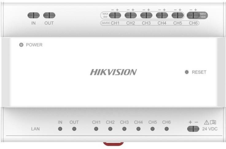 DS-KAD706Y-S - 2-Draht Video/Audio Distributor, Kaskaden