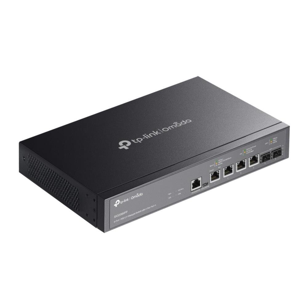 Omada 6-Port 10GE L2+ Managed Switch mit 4-Port PoE++
