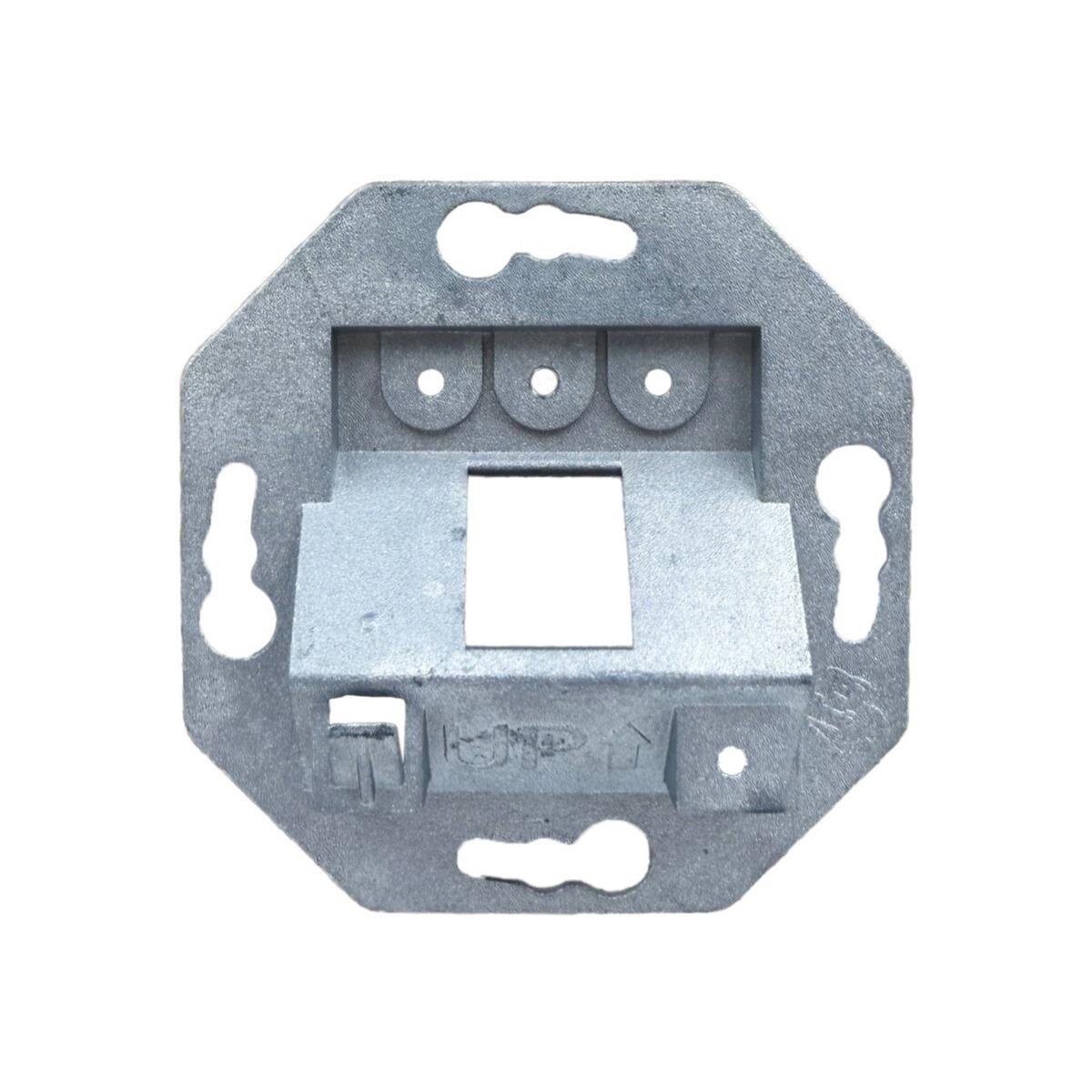 Keystone Leerdose für 1 Modul, Unterputz, RAL9010
