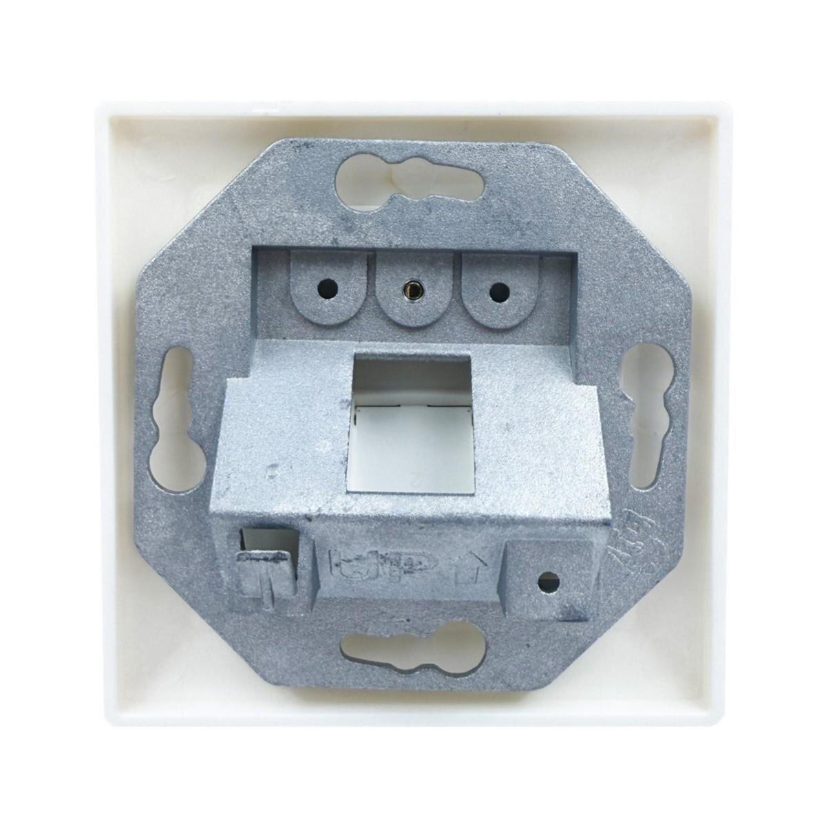 Keystone Leerdose für 1 Modul, Unterputz, RAL9010