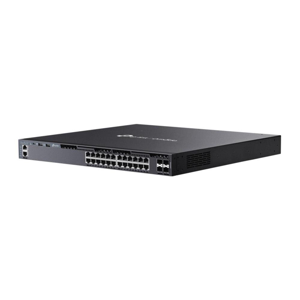 Omada 24-Port Gigabit Stackable L3 Managed PoE+ Switch mit 4x 10G Slots