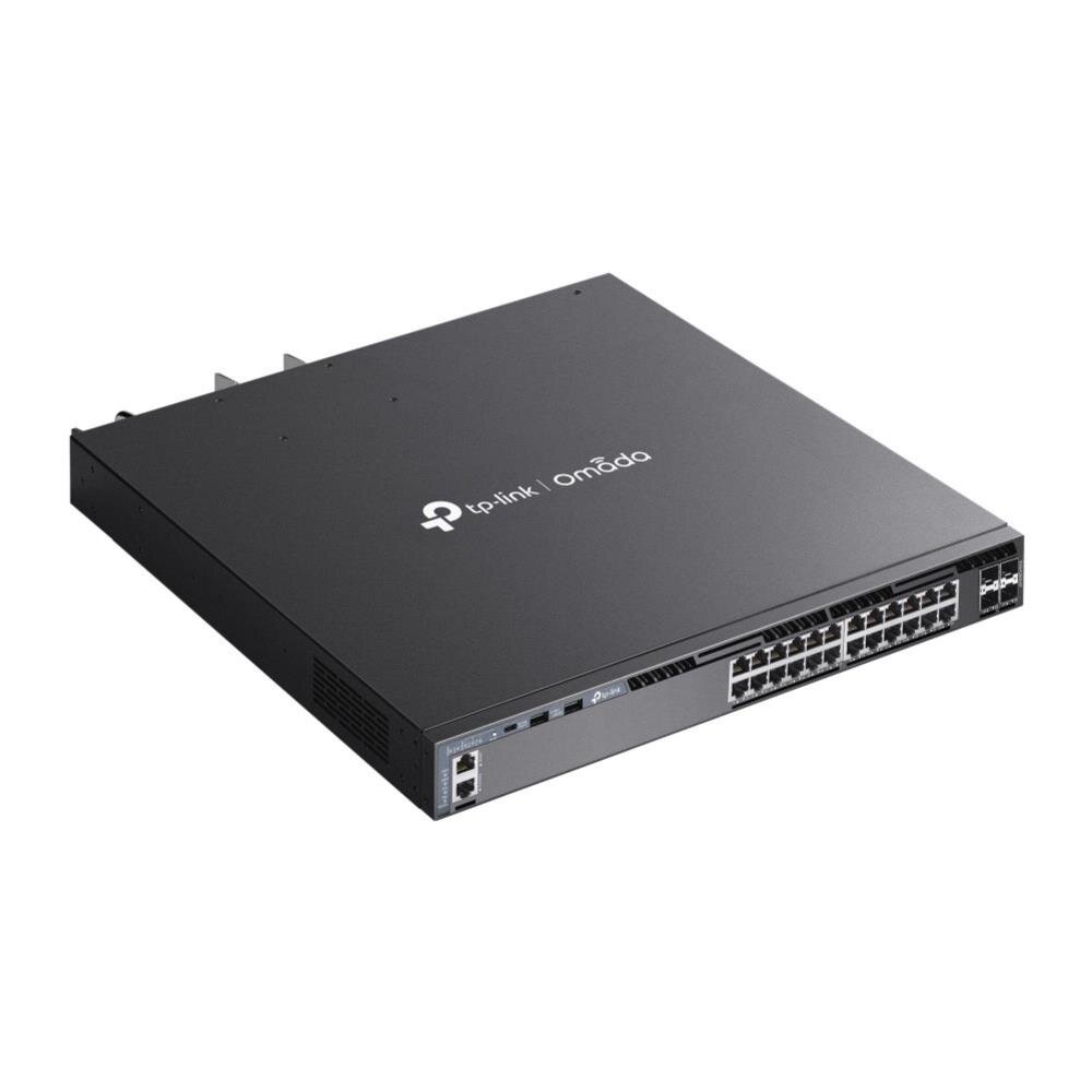 Omada 24-Port Gigabit Stackable L3 Managed PoE+ Switch mit 4x 10G Slots