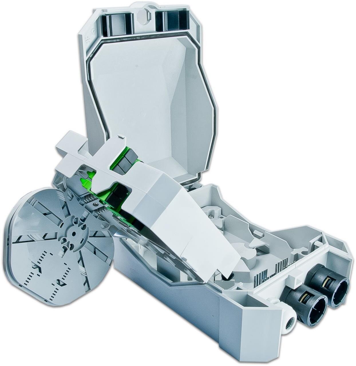 FTTx IP55 Wand Patch-/Spleissbox kompakt, inkl. Spleisskassetten, 22 Kupplungen