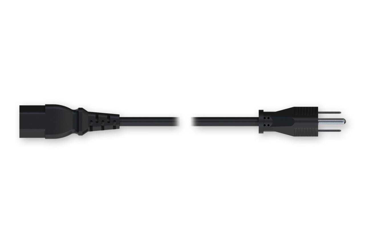 Stromkabel, US, Type P Stecker auf C13 Stecker