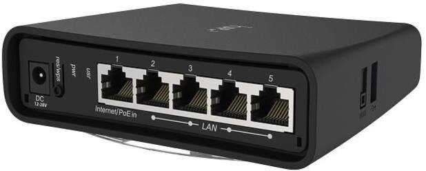 hAP ac² Dual 2.4/5GHz AP, 802.11a/b/g/n/ac, 5xLAN, USB für 3G/4G Support