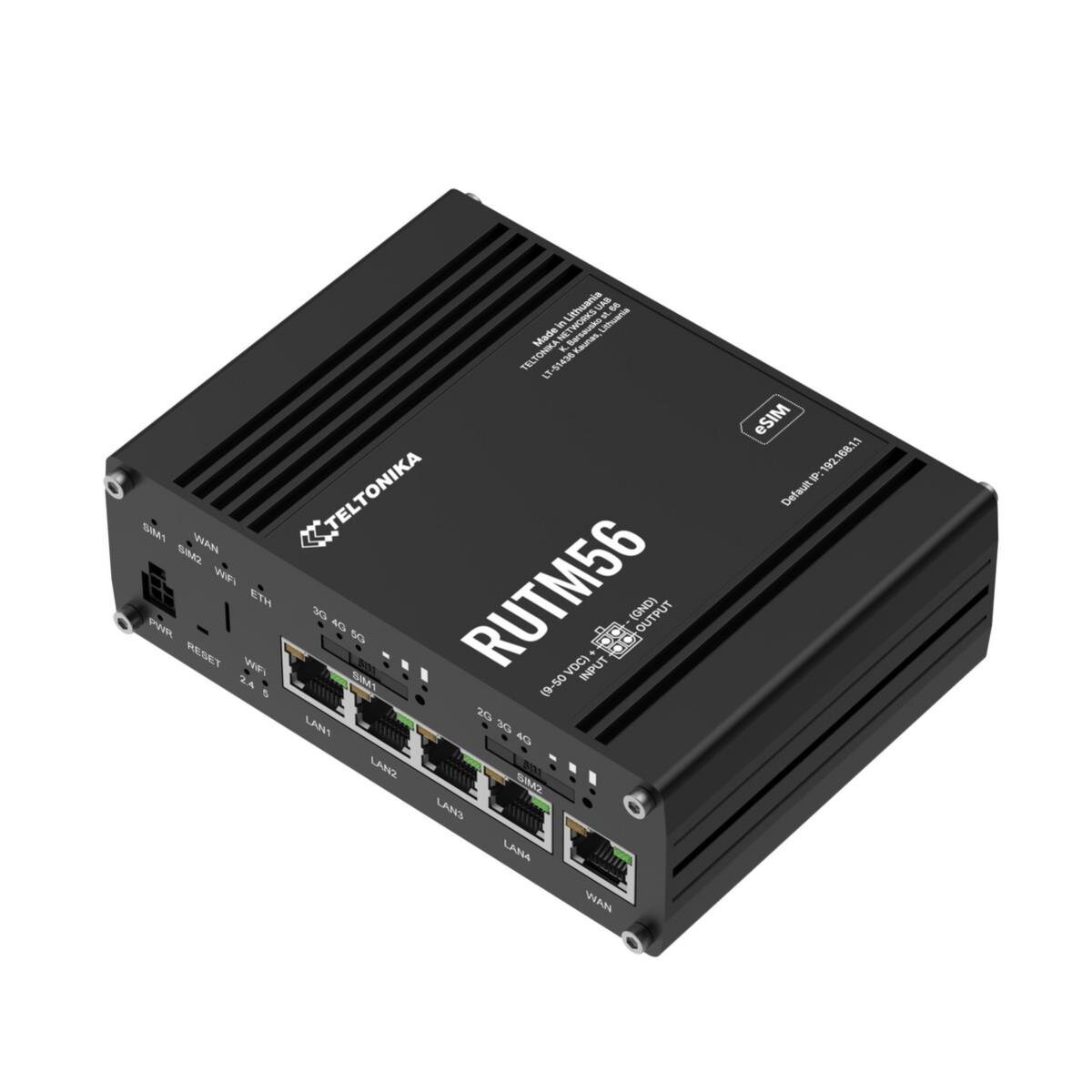 Industrie Dual 5G/LTE Router für professionelle Anwendungen, Digitale I/Os