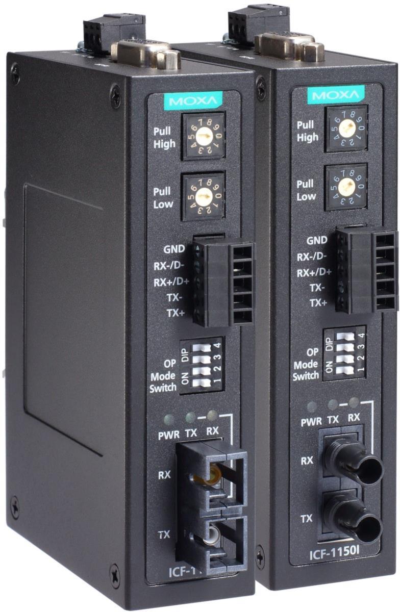 ICF-1150 Serie, Industrie RS-232/422/485 zu Fiber Konverter