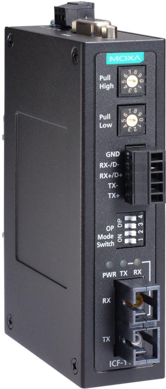 ICF-1150 Serie, Industrie RS-232/422/485 zu Fiber Konverter