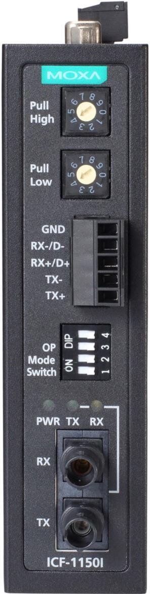 ICF-1150 Serie, Industrie RS-232/422/485 zu Fiber Konverter