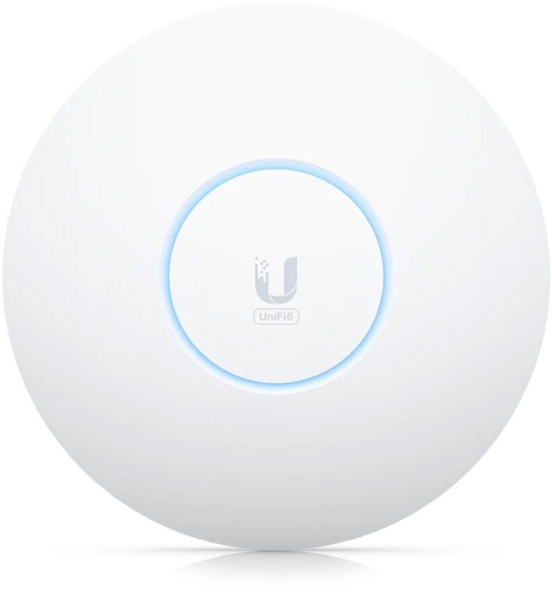 UniFi WiFi 6 Enterprise Indoor Access Point, 2.4/5/6 GHz, 2.5 GbE, 600+ Clients