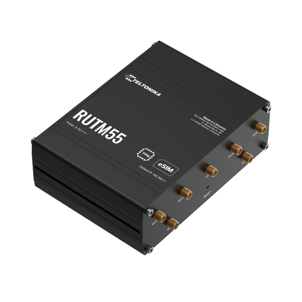 Industrie Dual 5G/LTE Router für professionelle Anwendungen, Digitale I/Os, TPM