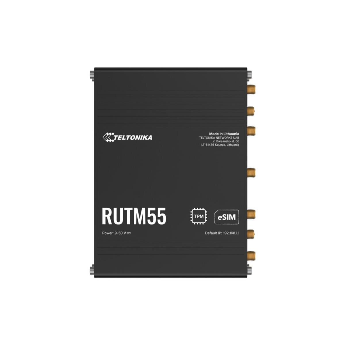 Industrie Dual 5G/LTE Router für professionelle Anwendungen, Digitale I/Os, TPM