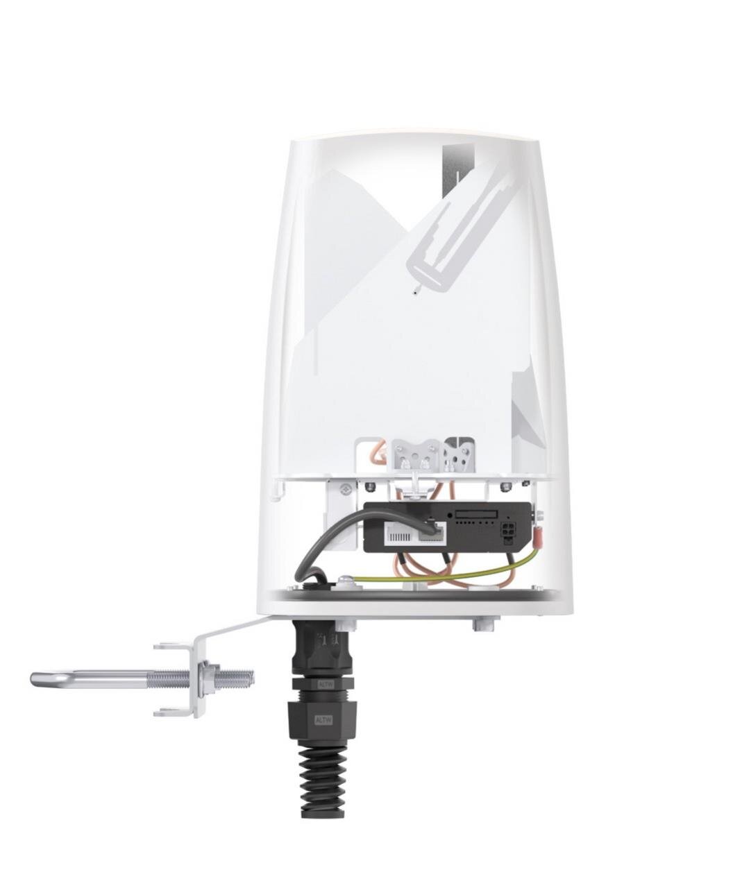 QuSpot für RUT2xx, IP67 Outdoor Gehäuse mit Mulit-Band 5G LTE & WiFi Antenne