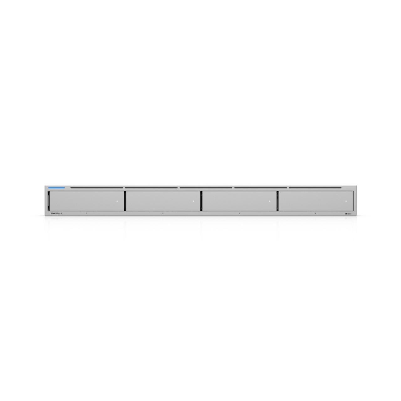 UniFi UNAS Pro 4 Network Storage, 1HE, rackmount, 10 Gbps, 4x HDD / 2x M.2 Slots