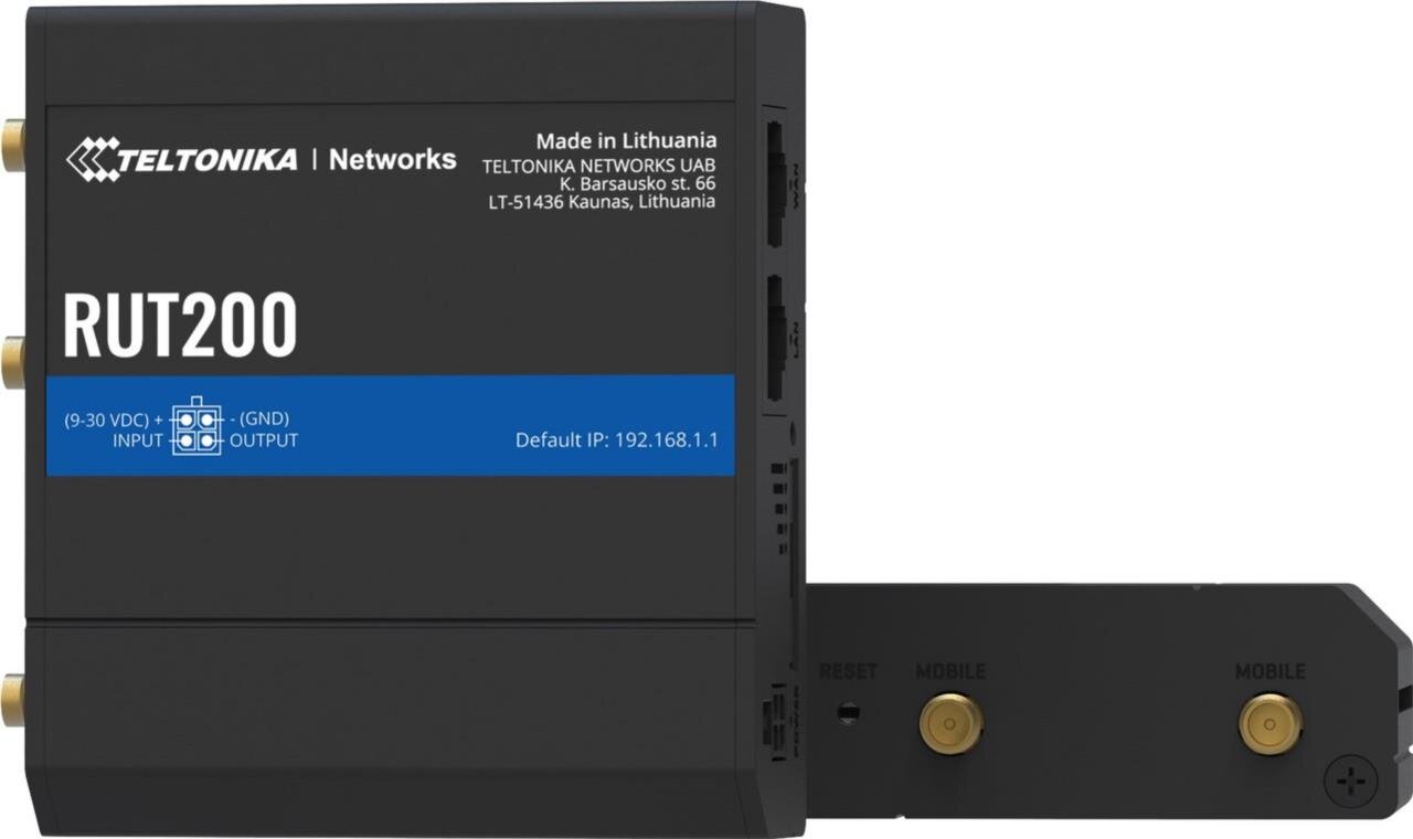 Industrie LTE Router für professionelle Anwendungen, 4G LTE, WiFi, 2x 10/100 Mb