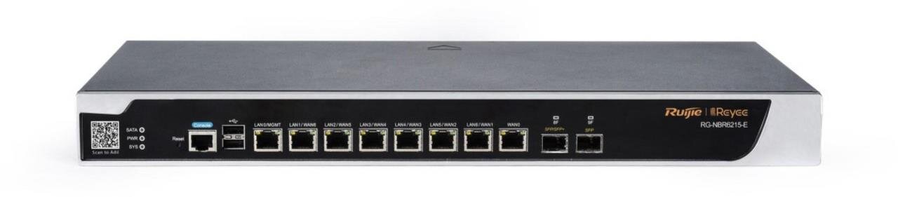 High-performance Cloud Managed Security Router, 2000 Clients, 2.5 Gbps, SFP/SFP+